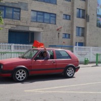Автопробег по г. Петрикову.