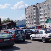 Автопробег по г. Петрикову.