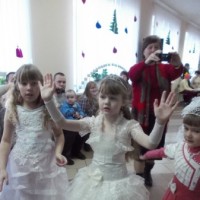 У госці да Дзядулі Мароза -4162