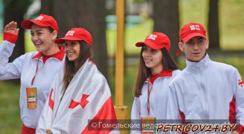 На базе Лицея при ГИИ МЧС проходит слет юных спасателей-пожарных