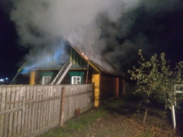 За одну ночь в районе произошло 2 пожара