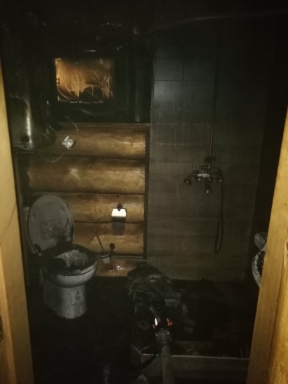 Пожар в гостевом доме
