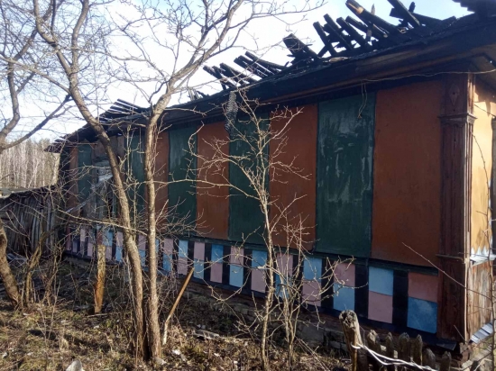 Пожар в агрогородке Птичь