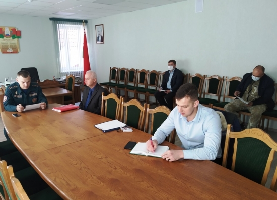 Заседание рабочей группы комиссии по ЧС