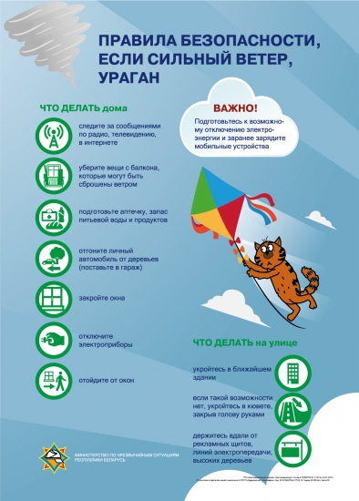 Что делать при сильном ветре?