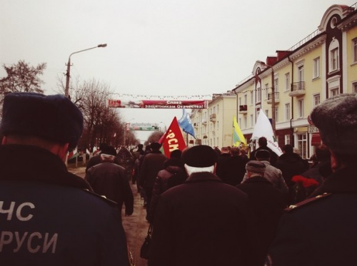 В Рогачеве прошел митинг посвященный 72-летию освобождения от немецко-фашистских захватчиков