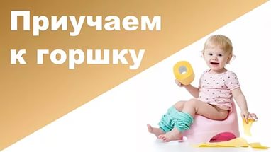 Как приучить ребенка к горшку