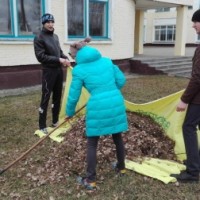 Наведение порядка на территории учреждения -3846