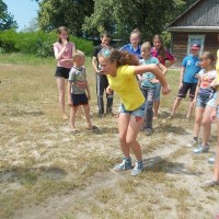 Перадача эстафеты акцыі "Сцяжынкамі роднага краю"