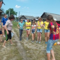 Перадача эстафеты акцыі "Сцяжынкамі роднага краю"