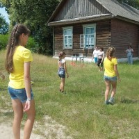 Перадача эстафеты акцыі "Сцяжынкамі роднага краю"