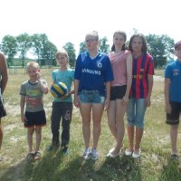Перадача эстафеты акцыі "Сцяжынкамі роднага краю"