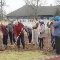 Субботник в СШ а/г Бабуничи