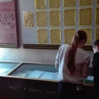 Посещение школьного музея -3831