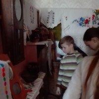 Посещение школьного музея -3827