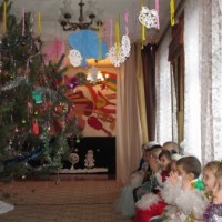 Новогодние праздники в учреждении. Конковичи. Школа. Сад. -3661
