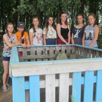 Перадача эстафеты Камаровіцкай СШ (жнівень 2017 года)