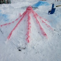 Выставка снежных фигур