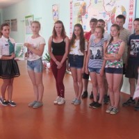 Перадача эстафеты Камаровіцкай СШ (жнівень 2017 года)