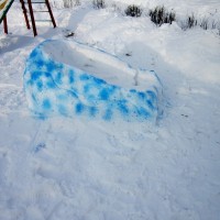 Выставка снежных фигур