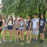 Перадача эстафеты Камаровіцкай СШ (жнівень 2017 года)