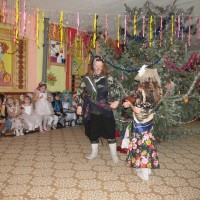 Навагодні ранішнік у дзіцячым садзе