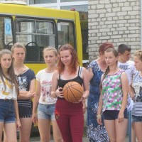 Перадача эстафеты Камаровіцкай СШ (жнівень 2017 года)