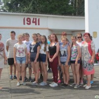 Перадача эстафеты Камаровіцкай СШ (жнівень 2017 года)