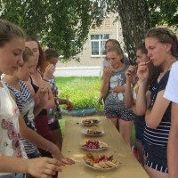 Перадача эстафеты Камаровіцкай СШ (жнівень 2017 года)