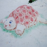 Выставка снежных фигур