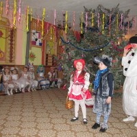 Навагодні ранішнік у дзіцячым садзе