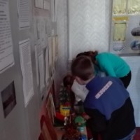 Посещение школьного музея -3822