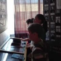 Посещение школьного музея -3837
