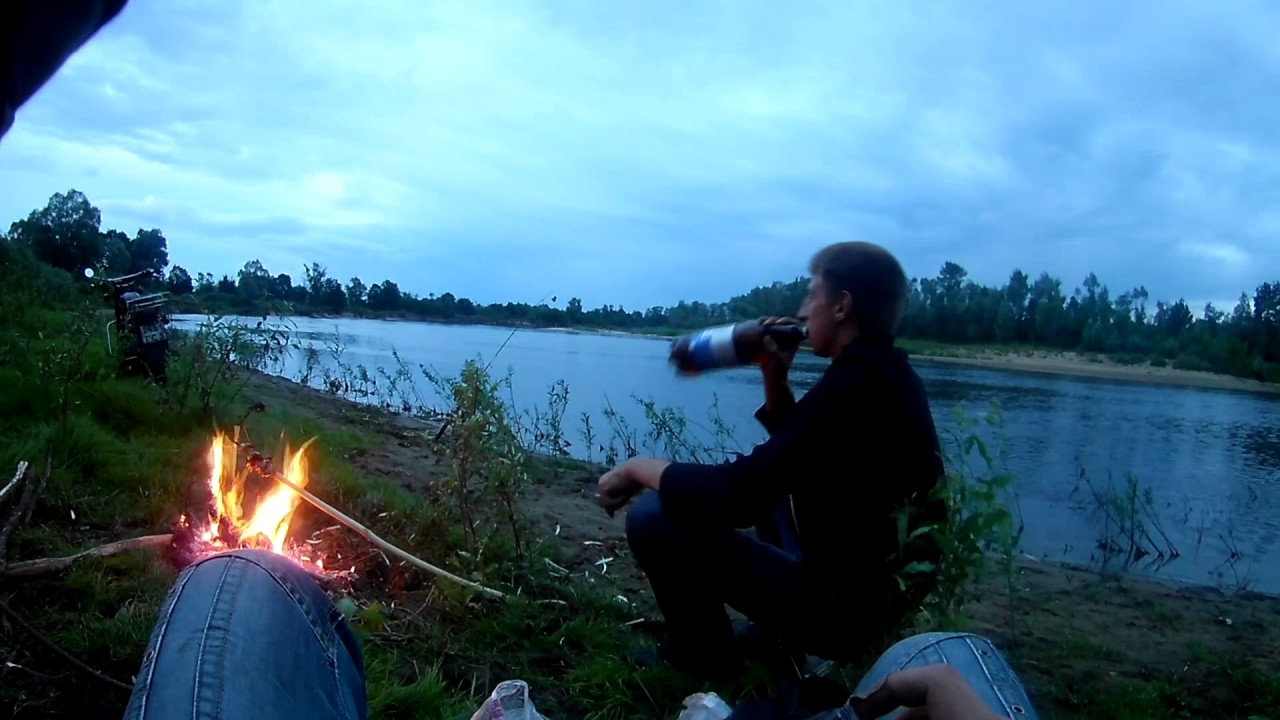 Рыбалка с ночёвкой.  Река Припять.