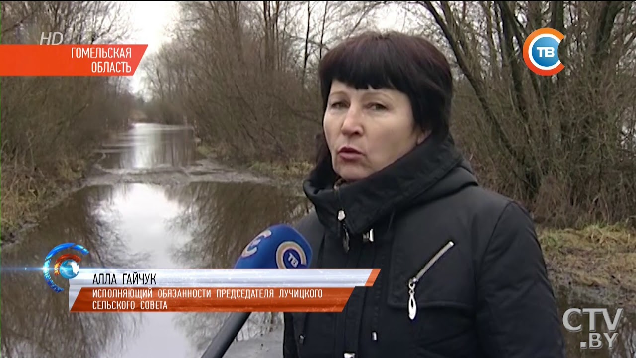 Зима без снега: как борются с паводками в Гомельской области?