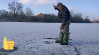 Рыбалка в рогу.на р.Припять.январь.2018г.