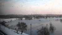Река Припять с поезда у Мозыря